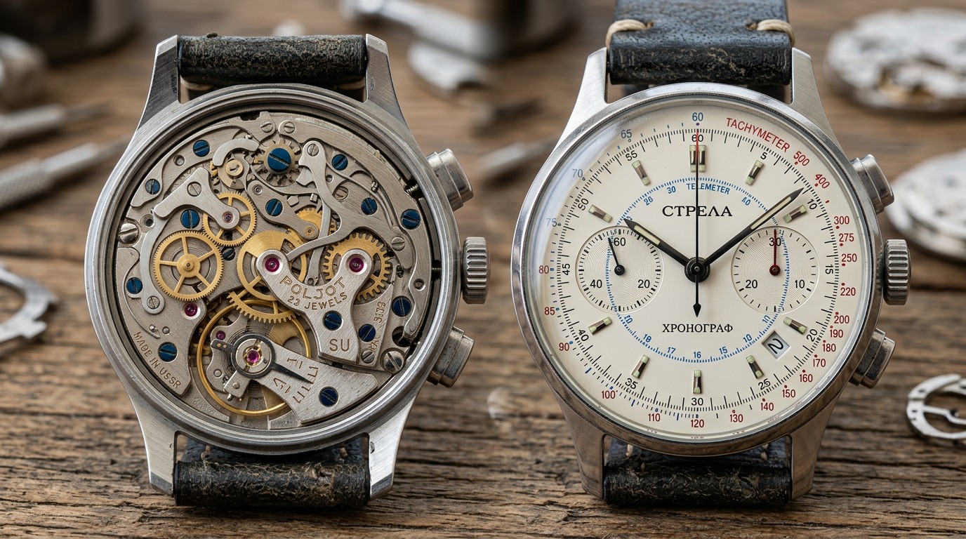Orologio sovietico Vostok Raketa Poljot